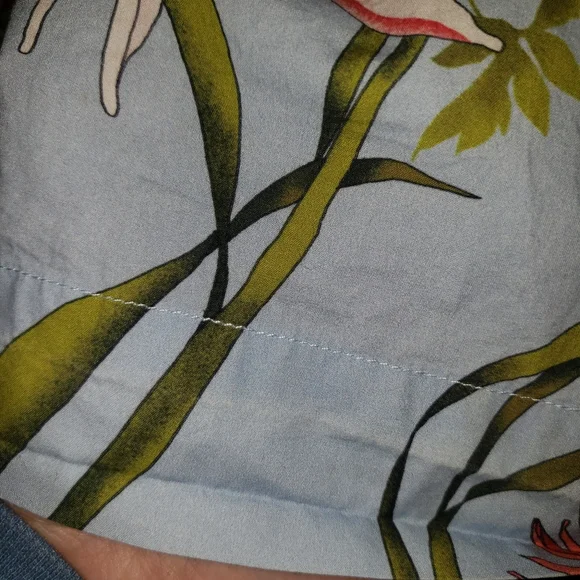 NICHOLAS water lily print spaghetti strap mini dress size 6 - Picture 4 of 10